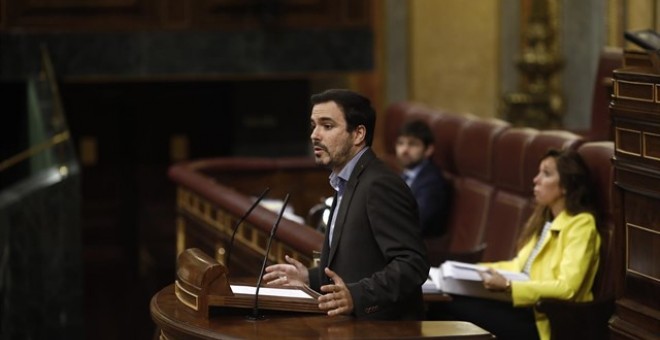 Alberto Garzón en el Congreso - Foto de archivo / EUROPA PRESS