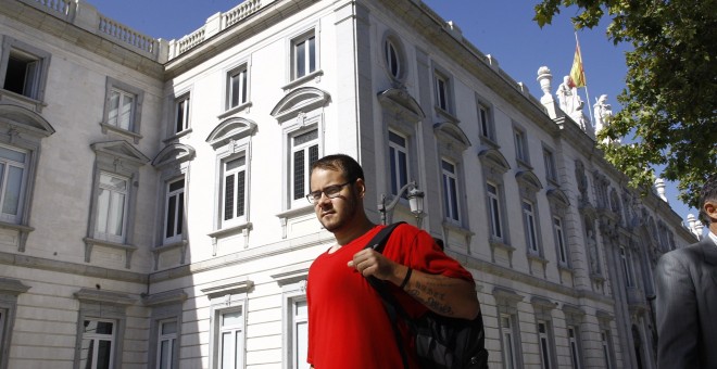 El rapero Pablo Hasel acude a declarar en la Audiencia Nacional