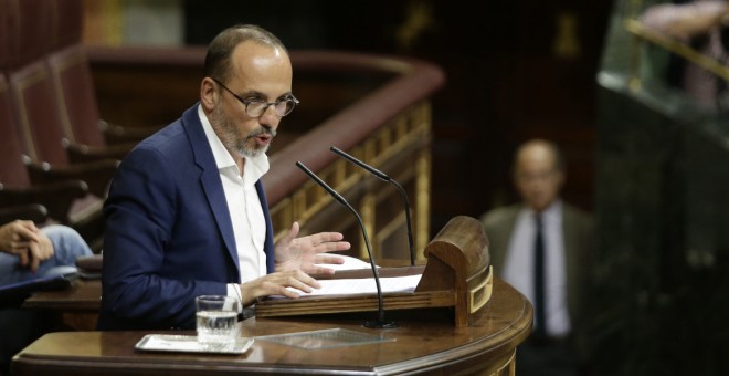 El portaveu del PDeCAT al Congrés, Carles Campuzano. Congreso.