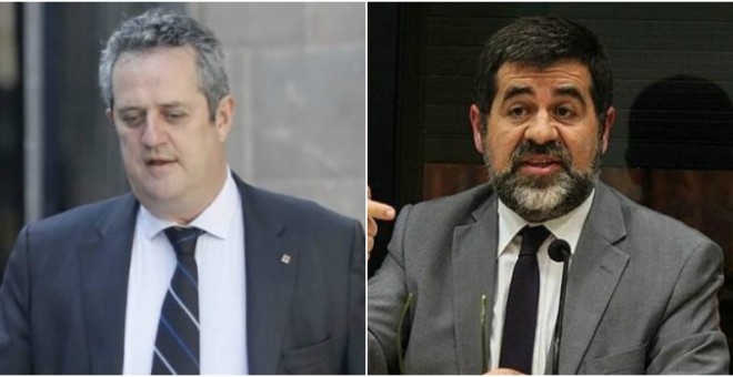 Jordi Sànchez y Joaquim Born