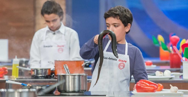 Un concursante tuvo que matar una anguila en la última edición del programa./ RTVE