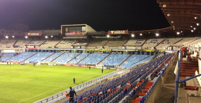 Estadio de La Romareda, casa del Real Zaragoza. / YouTube