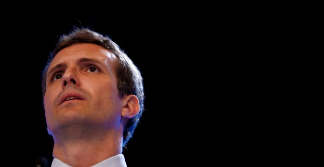 Pablo Casado, tras su elección como presidente del PP. REUTERS/Javier Barbancho