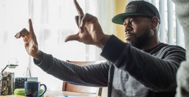 El director Antoine Fuqua, durante el rodaje de 'The Equalizer 2'