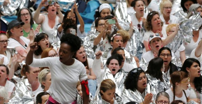 Protesta contra la política migratoria de Donald Trump. Jonathan Ernst / Reuters