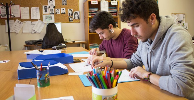 Jóvenes del programa ASPA ./ ASPA