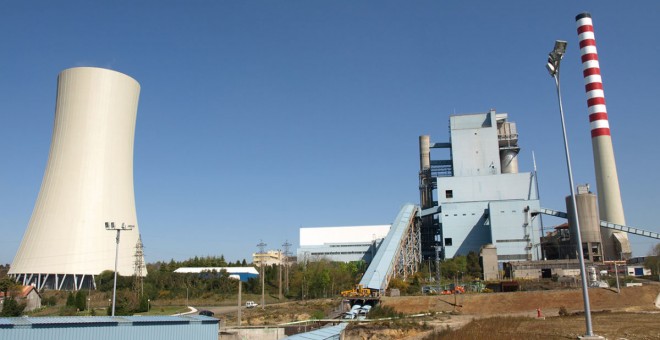 Central térmica de Meirama.