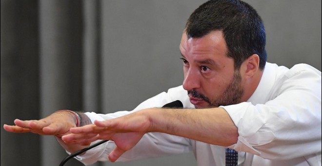 El ministro del Interior de Italia, Matteo Salvini. /EFE