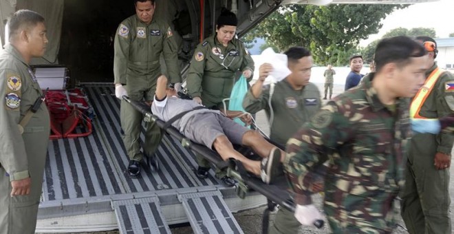 Una veintena de personas han muerto tras dos explosiones en una catedral de Sulo, en el sur de Filipinas.- EFE