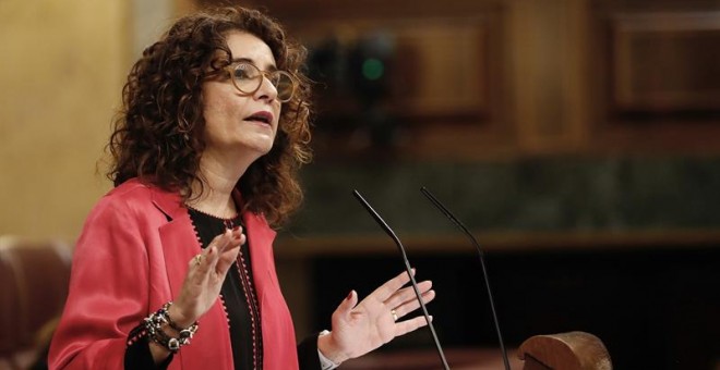 María Jesús Montero en el Congreso