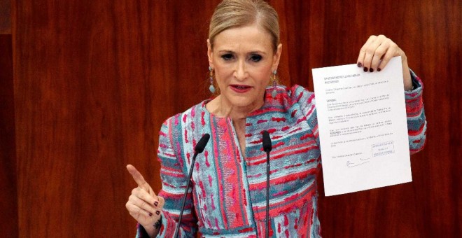 Fiscalía pide tres años y tres meses de prisión para Cristina Cifuentes | EFE