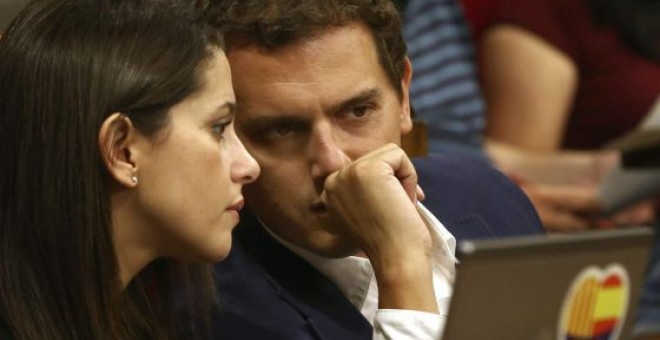 Inés Arrimadas i Albert RIvera en una foto d'arxiu. EFE