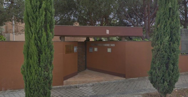 Puerta de entrada a la Embajada de Corea del Norte en Madrid.GOOGLE MAPS