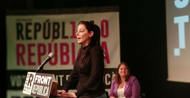 La candidata del Front Republicà, Laura Haba.