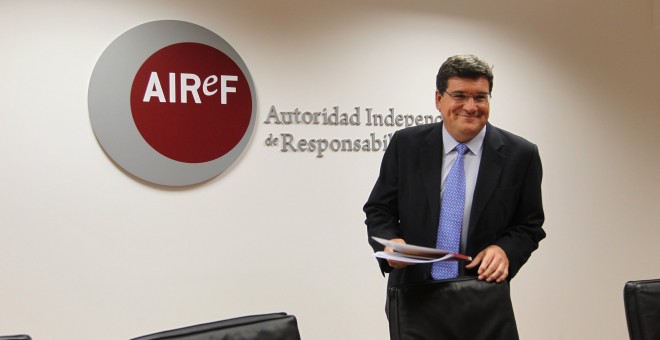 El presidente de la Autoridad Independiente de Responsabilidad Fiscal (AIReF), José Luis Escrivá.