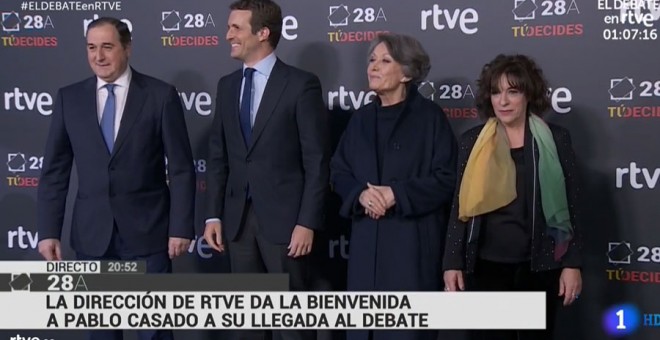 Pablo Casado, en Prado del Rey.