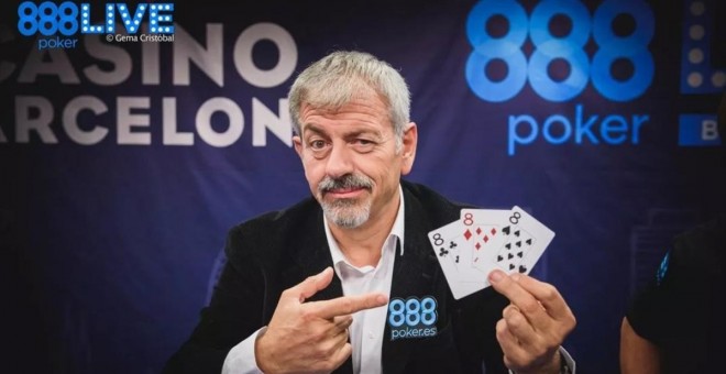 Carlos Sobera en el anuncio de una casa de apuestas online.