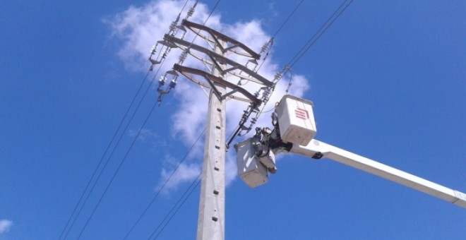 El precio de la electriciación ha marcado un récord el martes. EFE