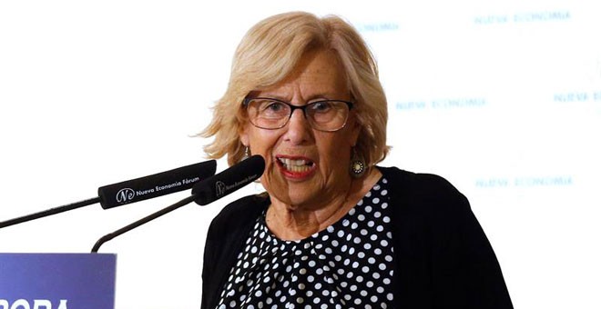 La alcaldesa de Madrid, Manuela Carmena. / EFE