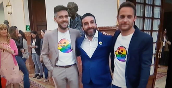 Gaysper en el Congreso