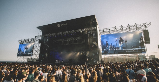 Escenario del Primavera Sound zona 1