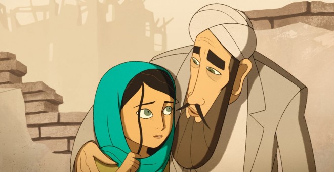 Escena de la película de animación 'The Breadwinner (El pan de la guerra)'.