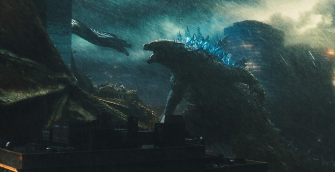 Escena de ‘Godzilla: rey de los monstruos’.