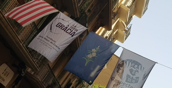 Una imatge de la Festa Major de Gràcia. COMISSIÓ FESTES DE GRÀCIA