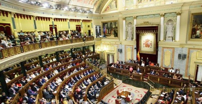 Fotografía de archivo del Pleno del Congreso de los Diputados. - CONGRESO