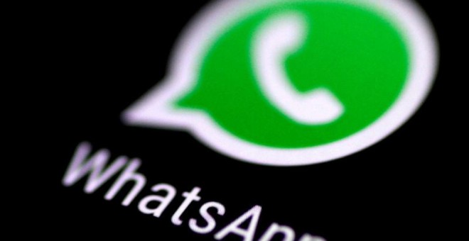 La aplicación de mensajería WhatsApp. Reuters