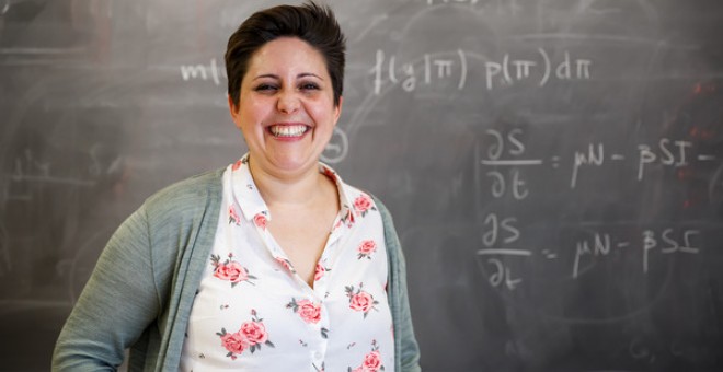 27/08/2019 - La estadística y divulgadora Anabel Forte es especialista en mejorar modelos matemáticos. / Álvaro Muñoz Guzmán (SINC)