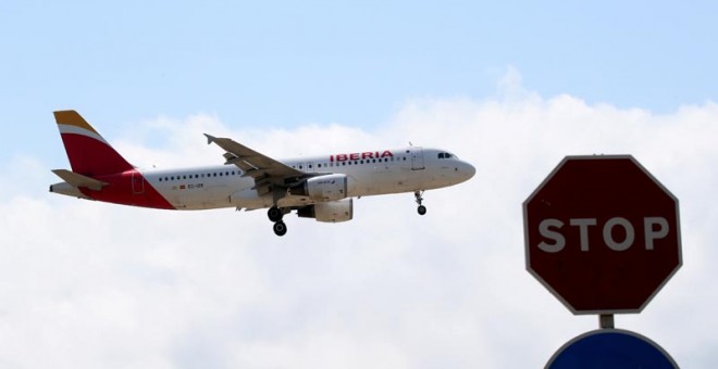 Un avión de Iberia. (REUTERS)