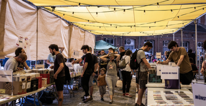 La Fira Discogràfica, una de les activitats del BAM Cultura Viva.