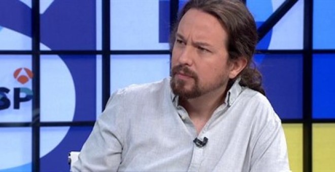 Pablo Iglesias en Antena 3.