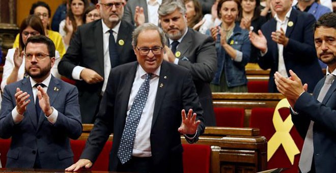 El president de la Generalitat, Quim Torra. / EFE