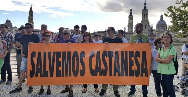 En Montanuy, municipio en el que se encuentra Castanesa, quedan dos ganaderos a los que la presencia del oso está disuadiendo de continuar.