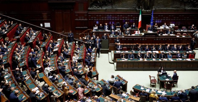 El parlamento italiano. REUTERS/Archivo.