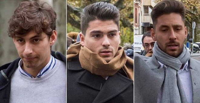 Los tres exjugadores de La Arandina, condenados a 38 añs cada uno par violación / EFE