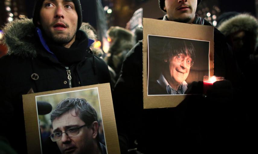 Concentración en Union Square, Nueva York. AFP