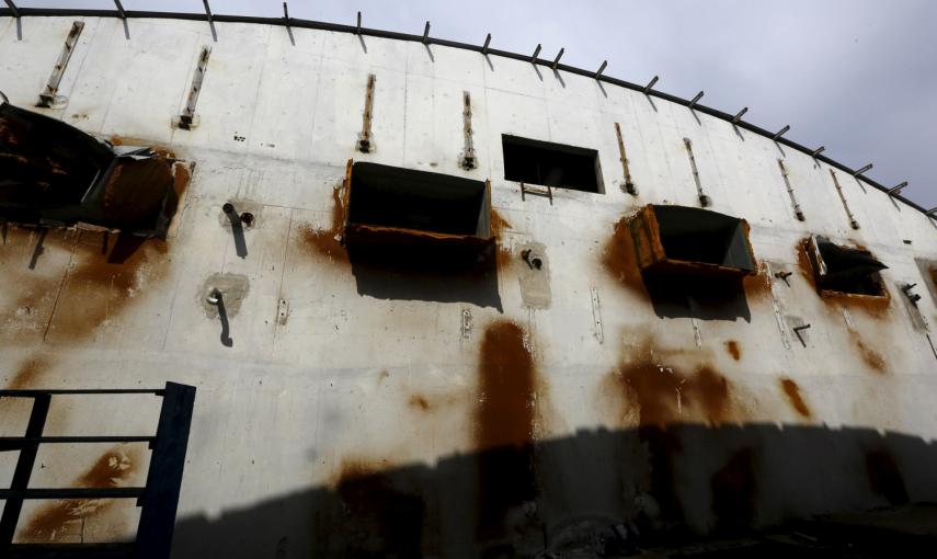 Parte de una fábrica de alimentos que se cerró en 2009, cerca de la ciudad de Xanthi, en la región de Tracia, Grecia.- REUTERS / Yannis Behrakis