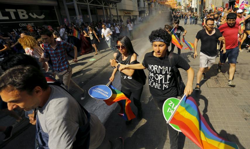 Activistas LGTB huyen Estambul, Turquía. REUTERS