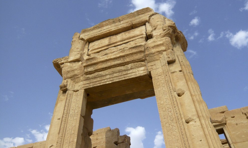 Fotografía de 2010, del Templo de Bel en Palmira (Siria). REUTERS/Sandra Auger