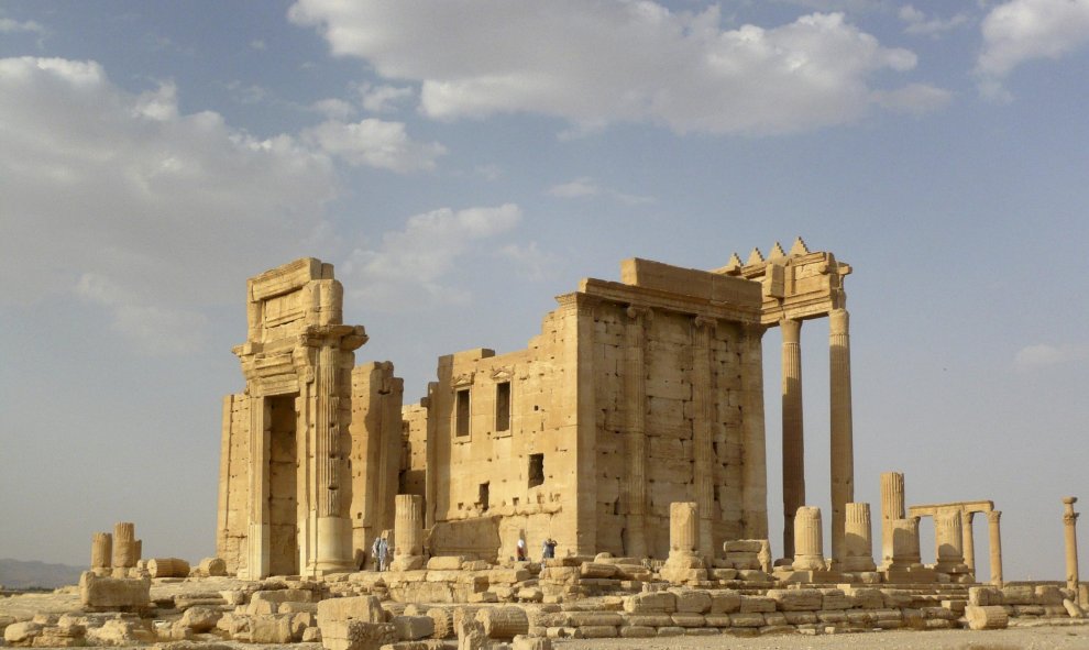 Fotografía de 2010, del Templo de Bel en Palmira (Siria). REUTERS/Sandra Auger