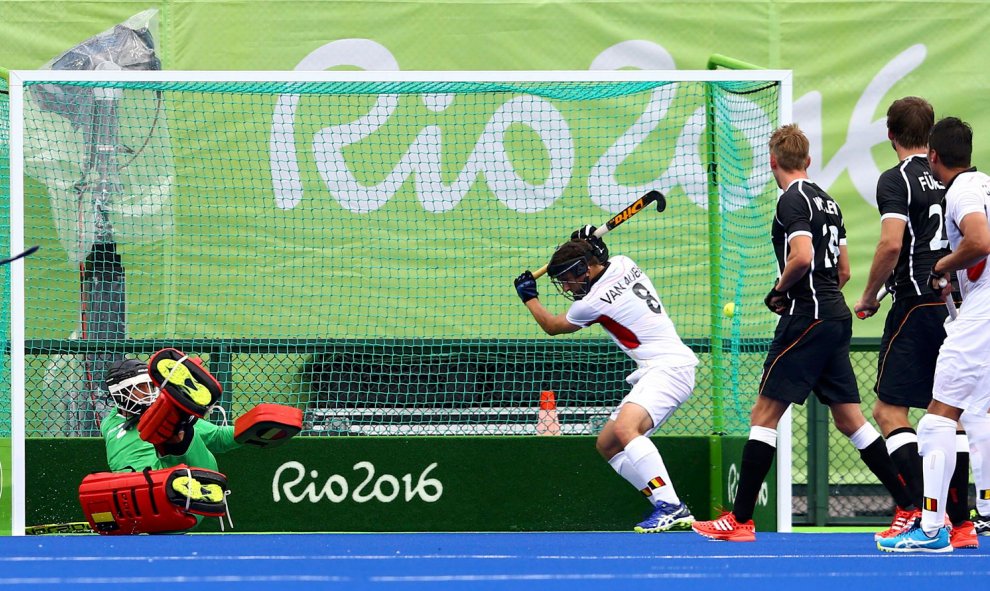 En el centro olímpico de hockey, los participantes siguen disputando amistosos. /REUTERS