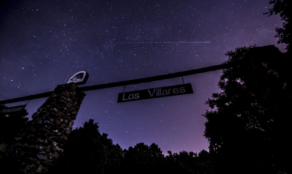 El parque forestal de Los Villares, ubicado en Sierra Morena, lugar que está considerado lugar Starligth como uno de los 11 mejores lugares del mundo para observar el fenómeno de las Perseidas. EFE/Rafa Alcaide