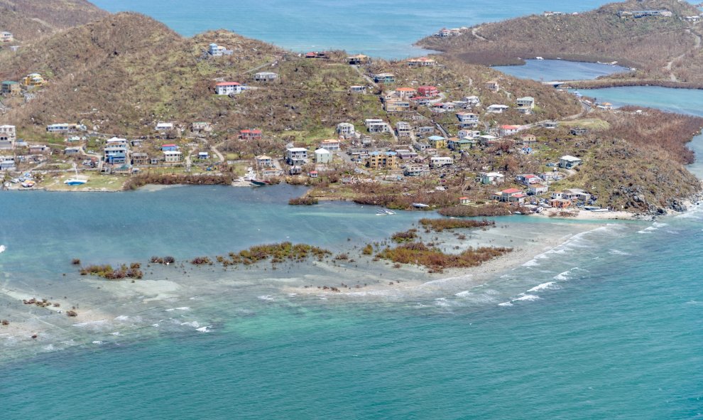 Panorámica de las Islas Vírgenes británicas. - REUTERS