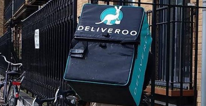 Repartidor de Deliveroo