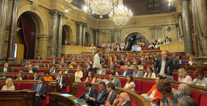 Pleno del Parlament  EUROPA PRESS