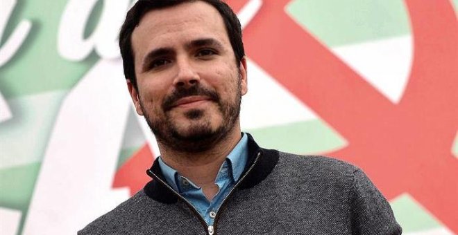 El coordinador general de IU, Alberto Garzón. - EFE