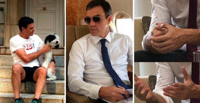 ¿Has visto qué perrito? ¿Qué gafas? ¿Qué manos?: no me llames Sánchez, llámame Pedro